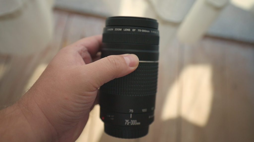 Canon EF 75-300mm lens