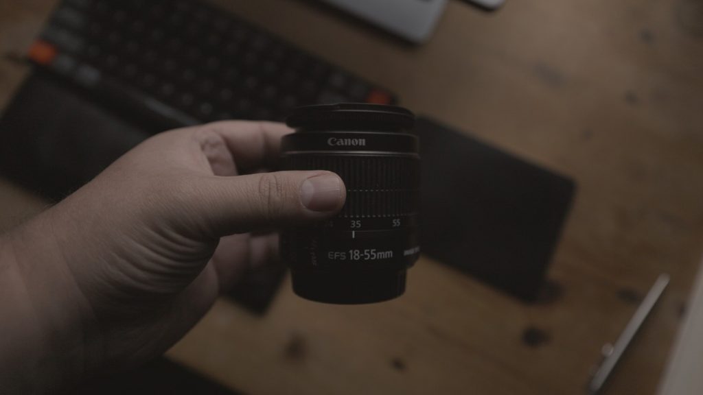 Canon EF-S 18-55mm lens