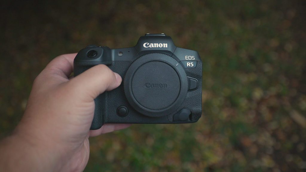 Canon R5, no lens