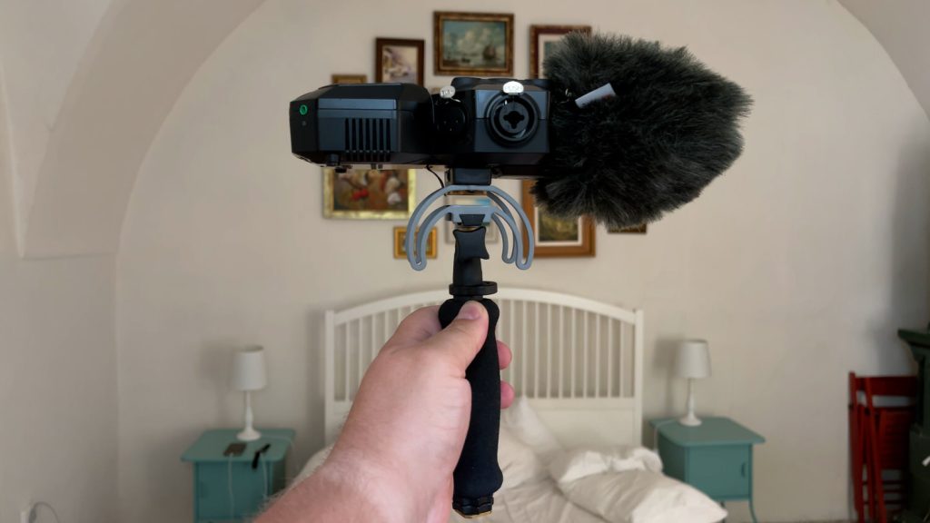 Zoom H8, with Rycote Kit